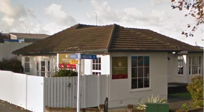 Stephen Lace & Associates office on the corner of Wicksteed and Ingestre Streets, Whanganui